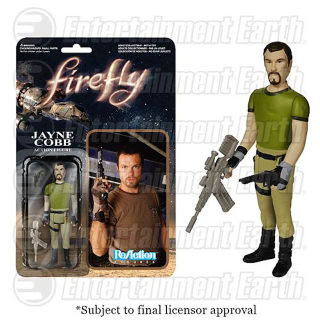 Illustration for article titled These first official Firefly action figures are not particularly shiny